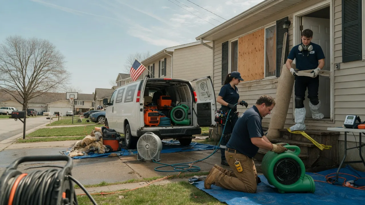 Water Damage Restoration in Hanson, KY near me